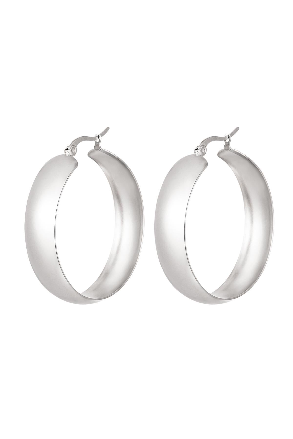Earrings stainless steel chic