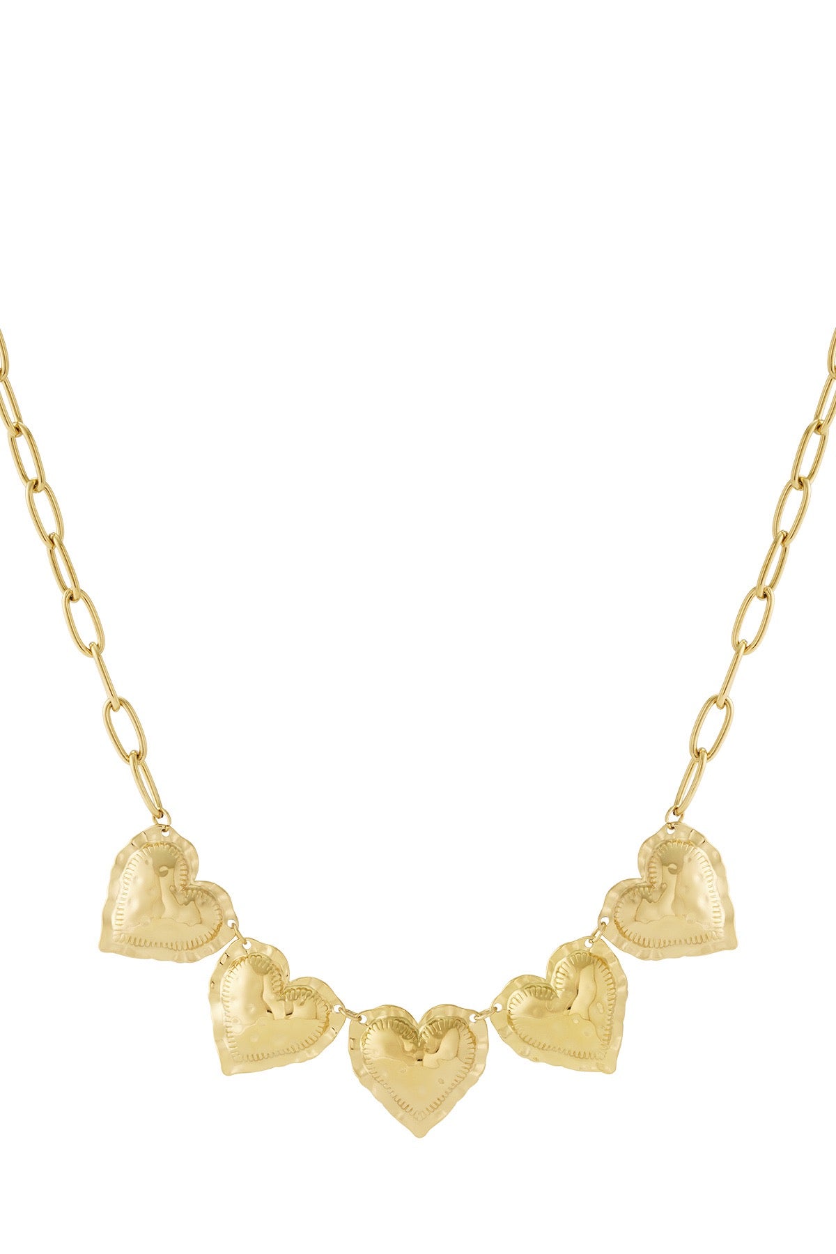 Statement Ketting Hearts